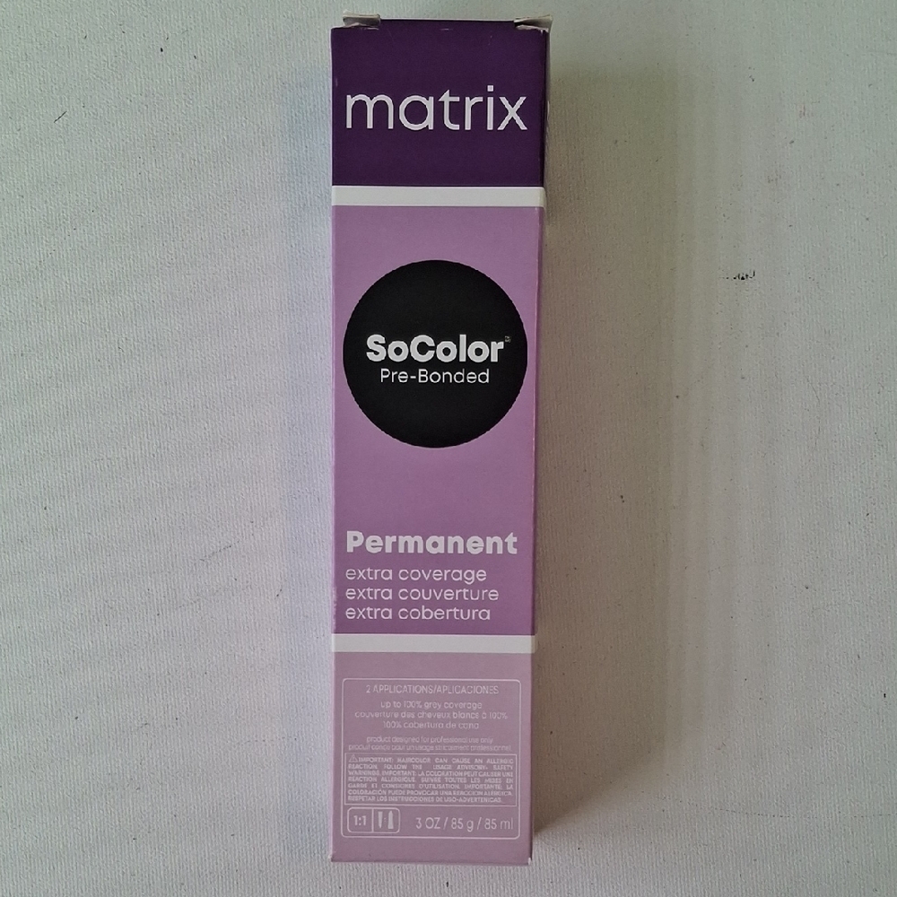 Matix SoColor Pre-Bonded Permanent Hair Dye - 505N Medium Brown